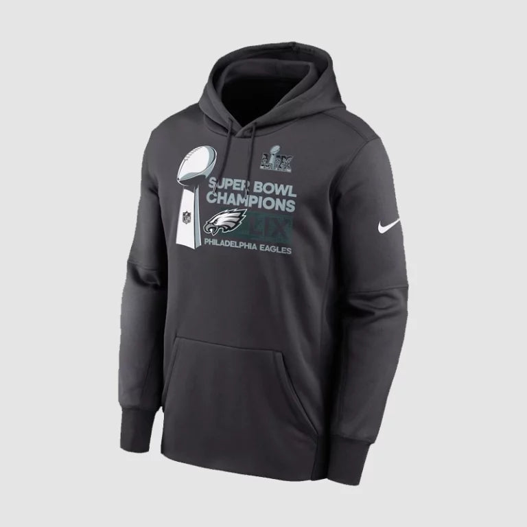 Men_sNikeAnthracitePhiladelphiaEaglesSuperBowlLIXChampionsLockerRoomTrophyCollectionClubFleecePulloverHoodie