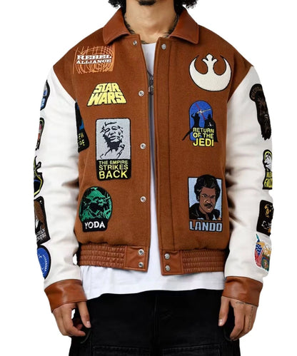 Mens Jeff Hamilton X Star Wars Rebels Jacket Brown