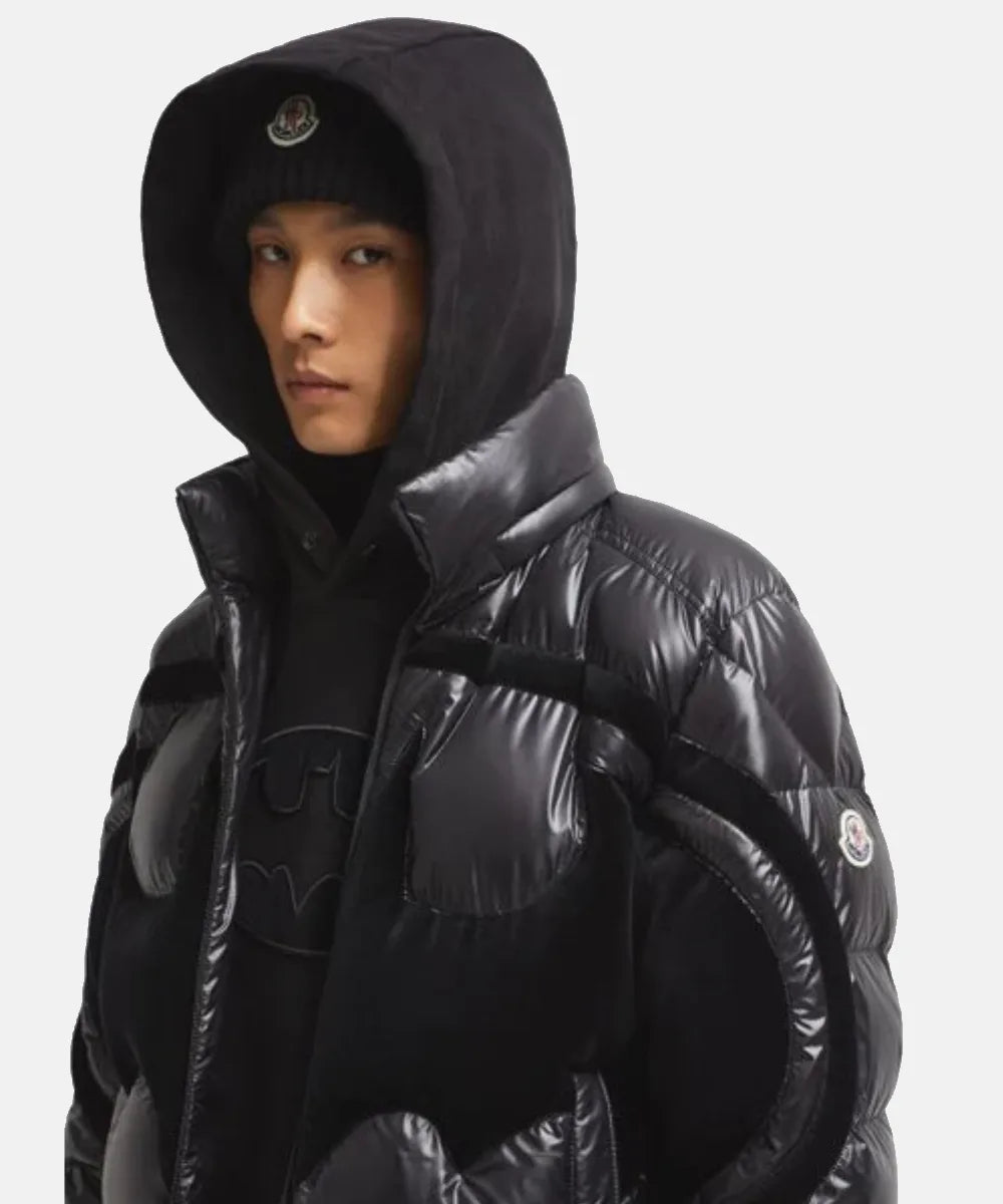 MensMonclerBlackSolanderBatmanDownJacket