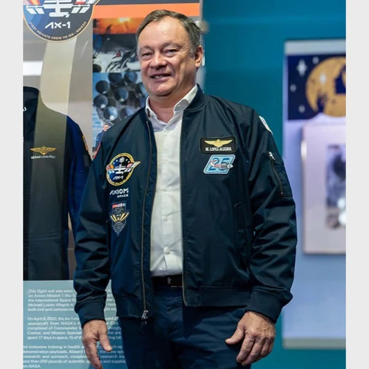 NASASpaceForceBlueBomberJacket