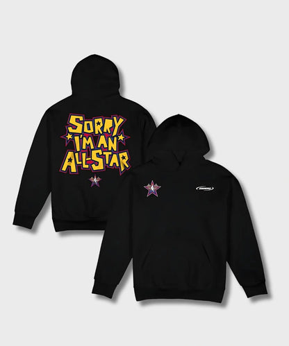 NBA All-Star x Seen Sorry I'm An All-Star Hoodie Black