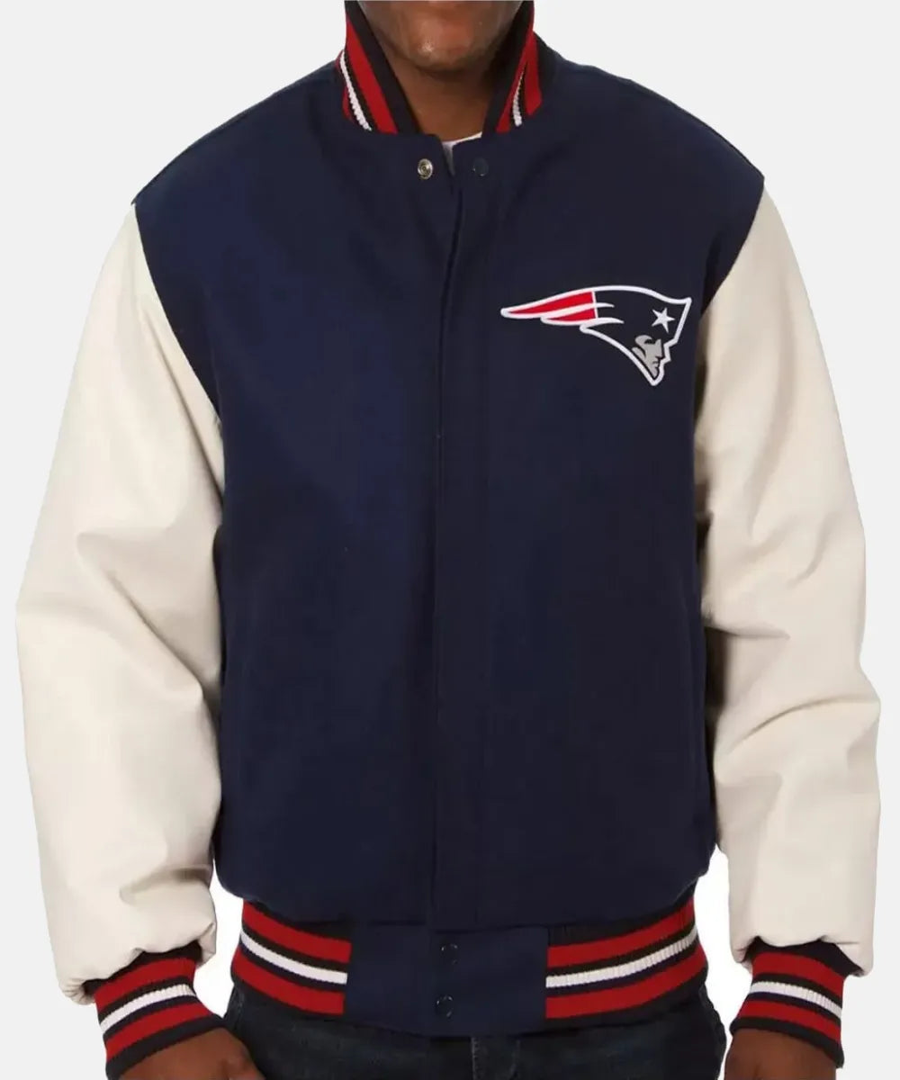 New England Patriot Varsity Jacket - Taylorjon – TaylorJon