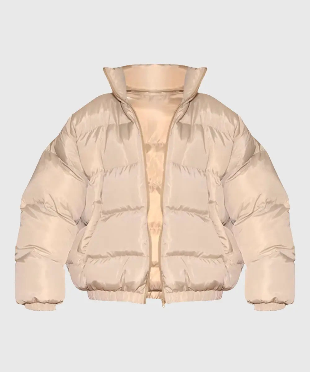 Cream Extreme Oversized Puffer Jacket