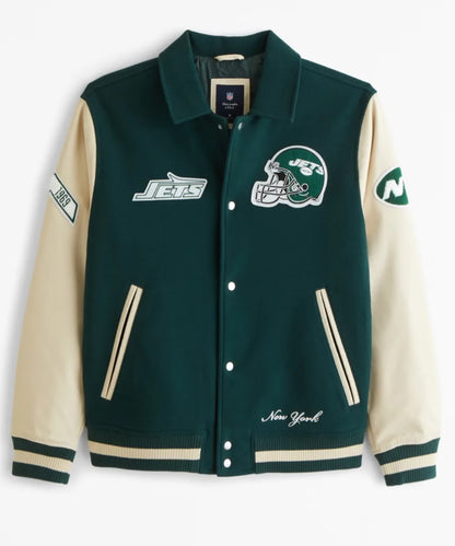 New York Jets Varsity Bomber Jacket