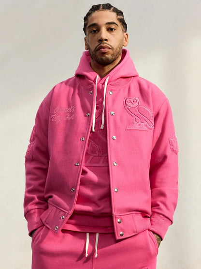 October_sVeryOwnOVOValentinePinkVarsityJacket