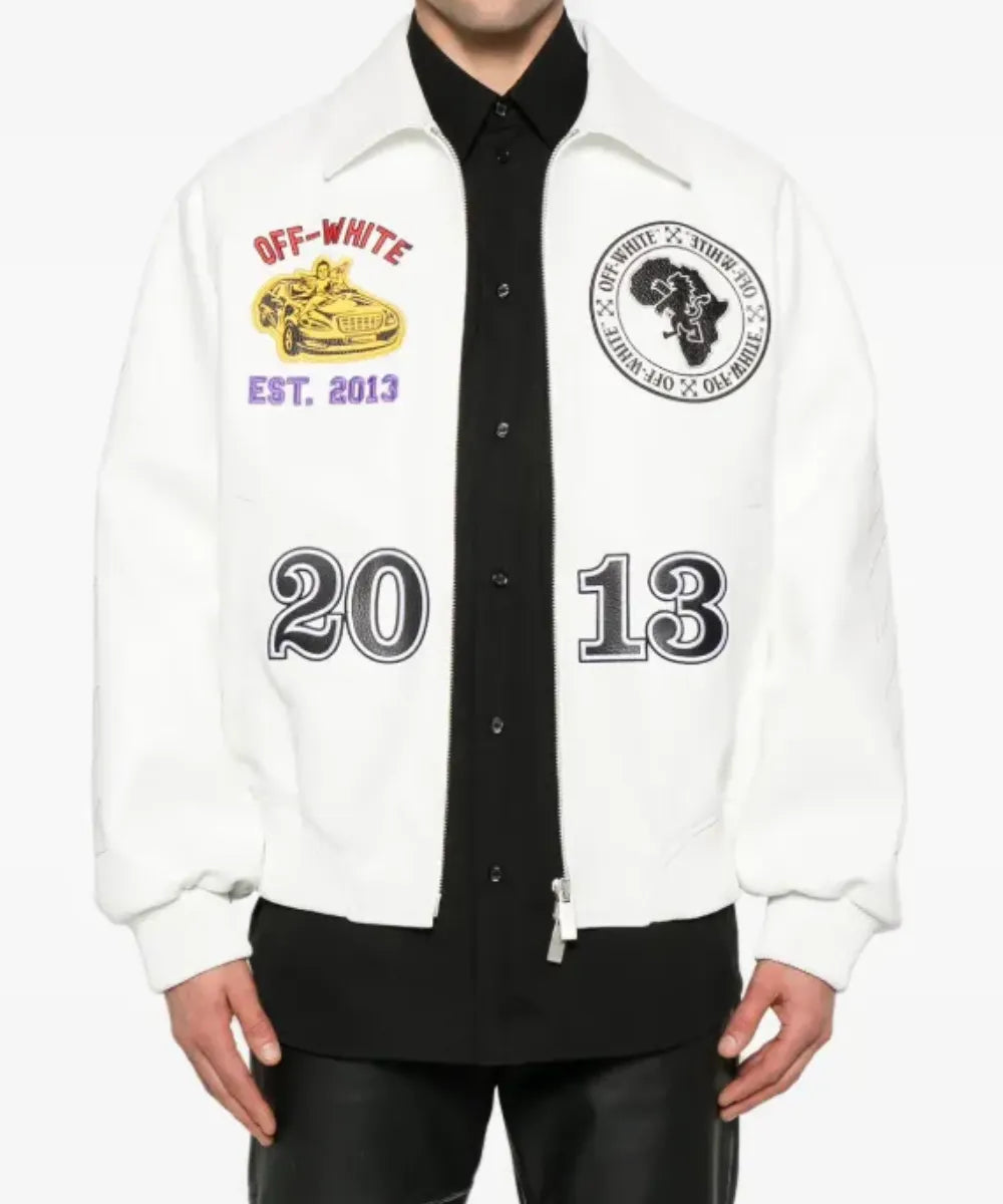 Off-WhiteRhinoVarsityJacket