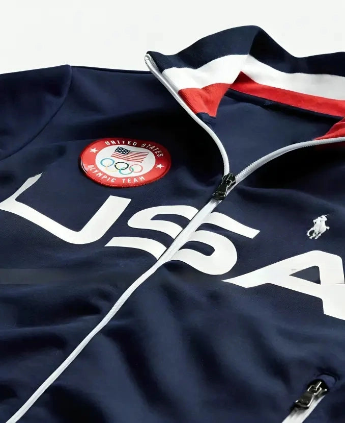 OlympicParis2024TeamUSATrackJacket