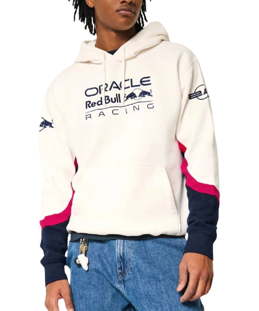 Oracle Red Bull Racing Graphic Pullover Hoodie White & Blue
