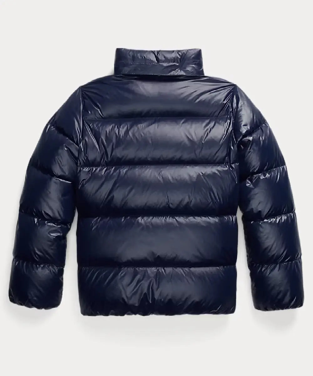 RalphLaurenBluePufferJacket