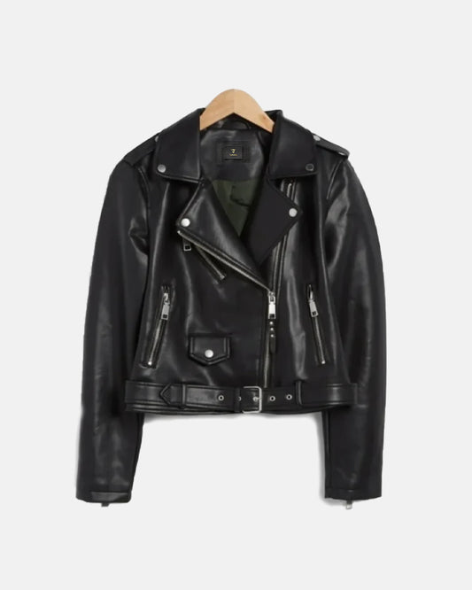  Rebecca Minkoff Faux Leather Motorcycle Jacket 