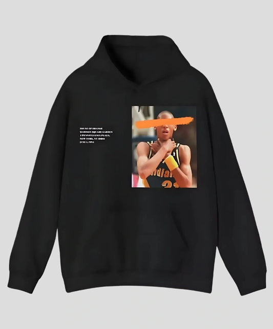 Reggie Miller Black Hoodie
