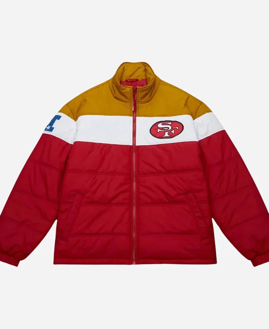 SanFrancisco49ersMitchell_NessInTheClutchPufferJacketNFL