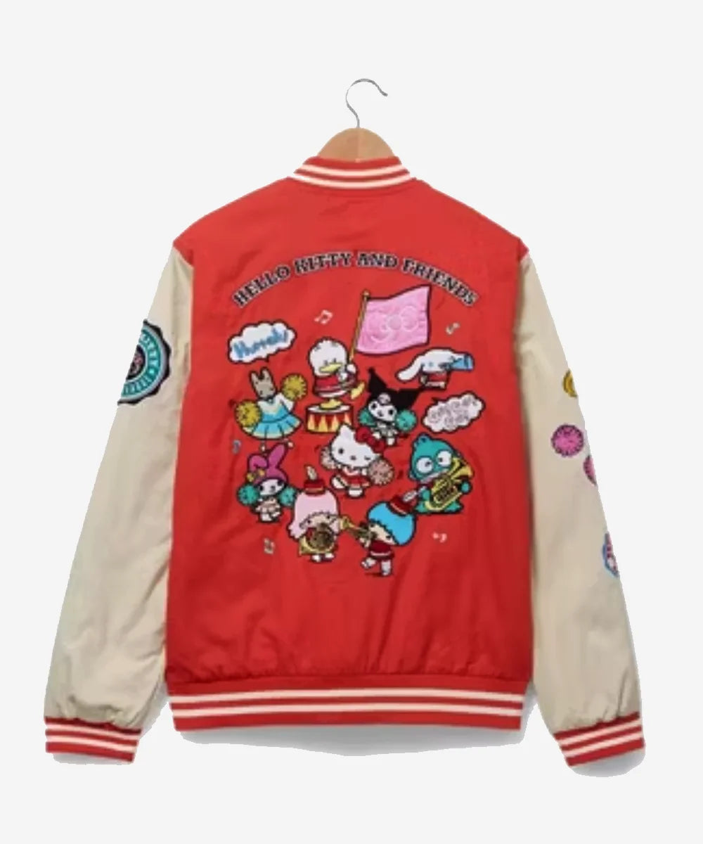 SanrioTeasesHelloKitty amp FriendsVarsityJacket