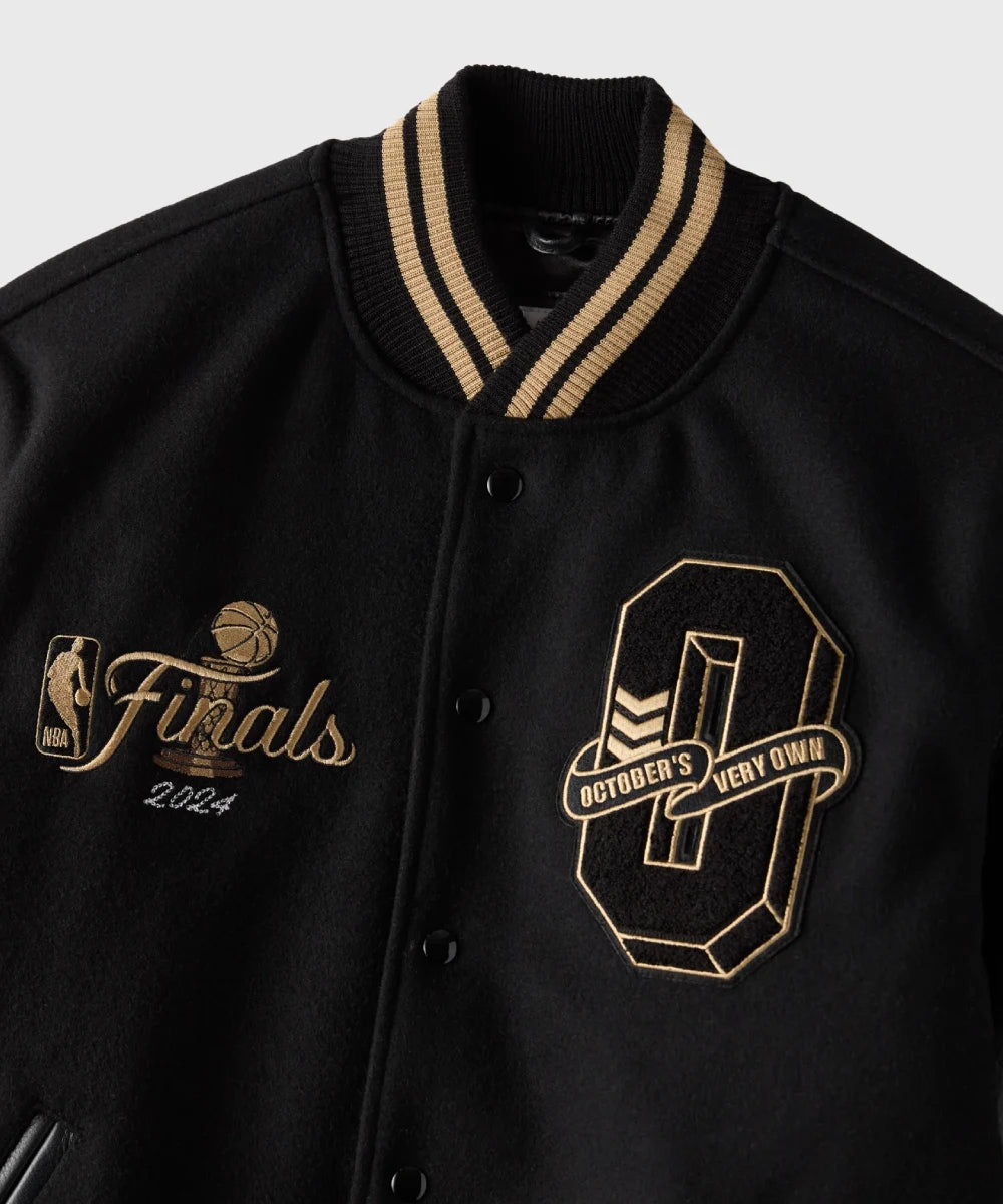 ShopTheDrakeOVOESPN2024NBAFinalsVarsityJacket