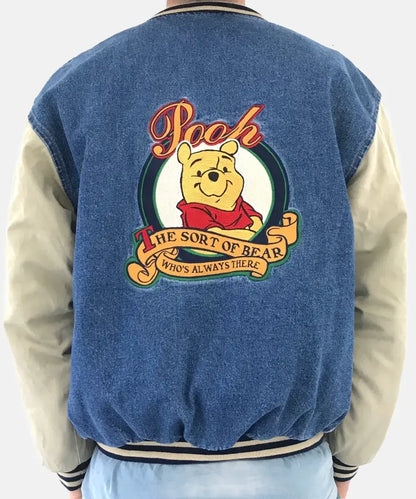 ShopVintageWinnieThePoohDenimVarsityJacket