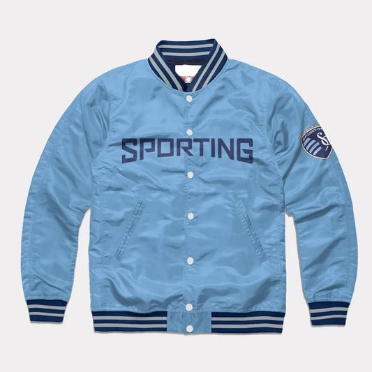 SportingKansasCityPowderBlueBomberJacket