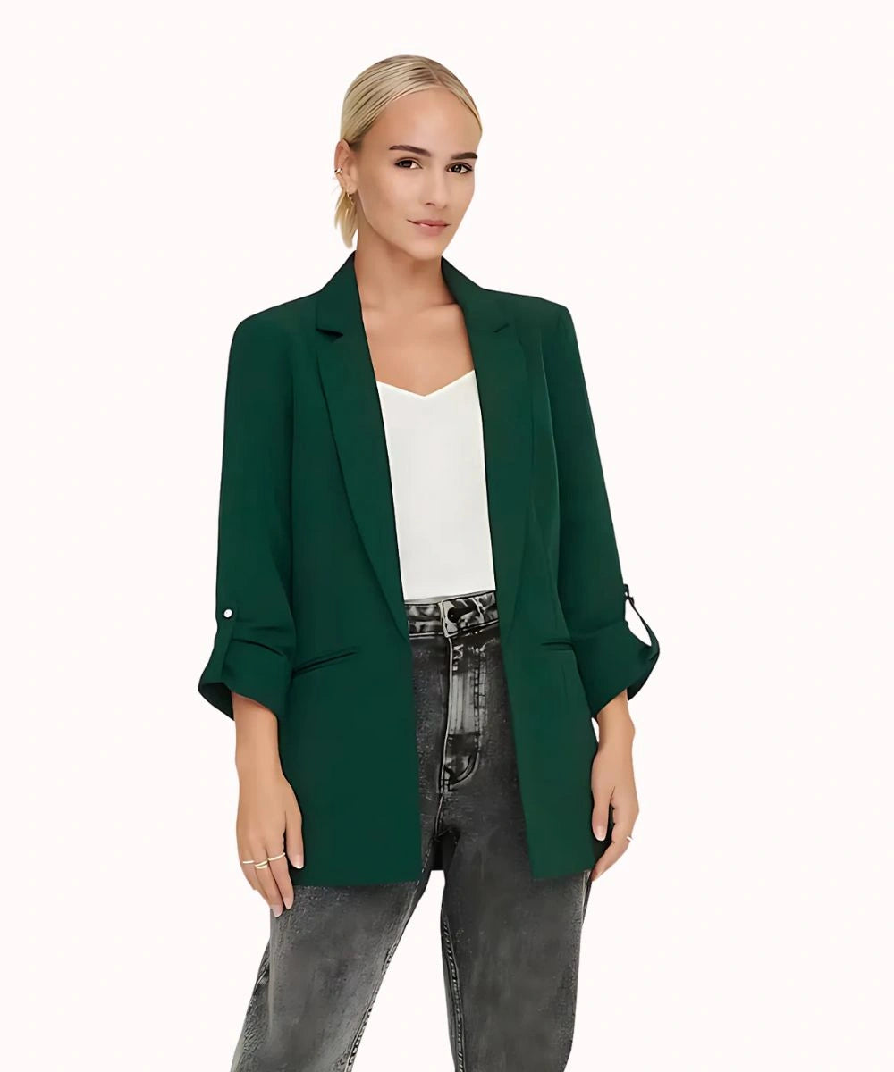 St Patrick's Day Green Blazer For Womens