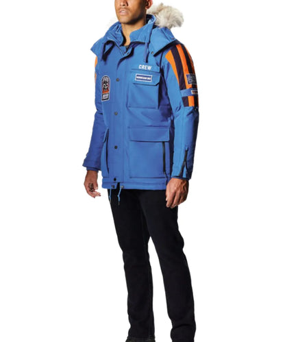 Star Wars Empire Strikes Back Hooded Fur Jacket Blue