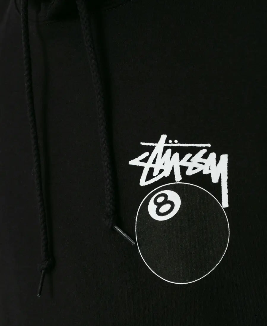 Stussy8BallBlackPulloverHoodieSales