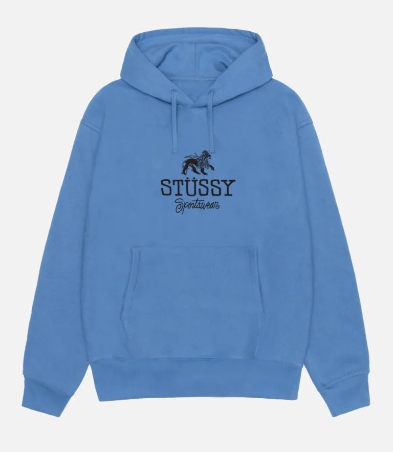 StussySportswearBlueHoodie