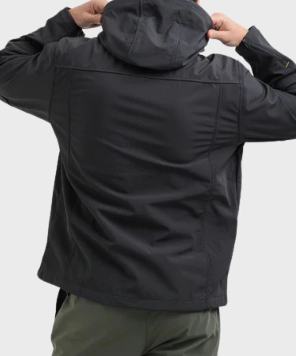 Summit Ice Soft shell Hooded Jacket Black