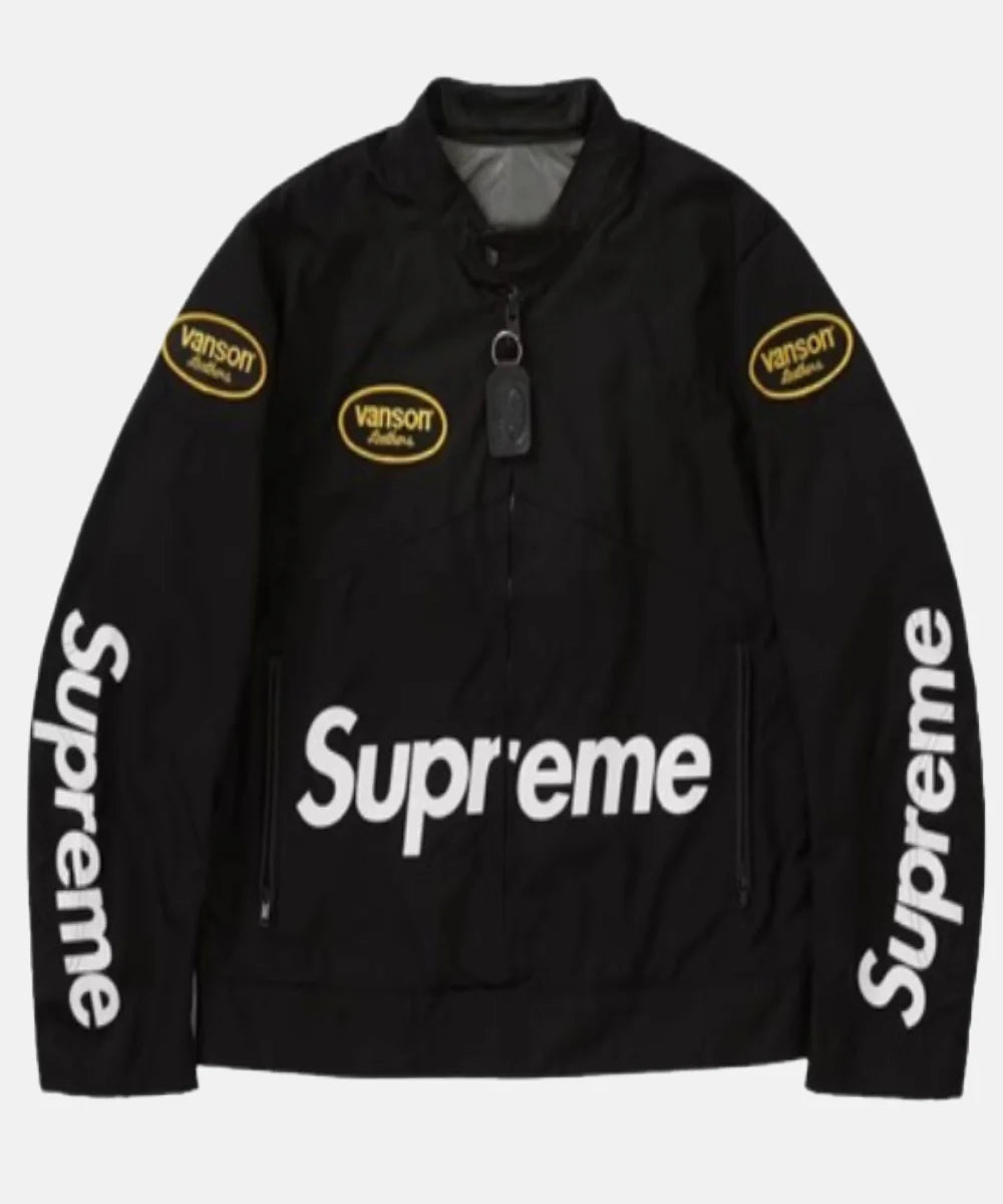 SupremeVansonLeathersCorduraBikerJacket