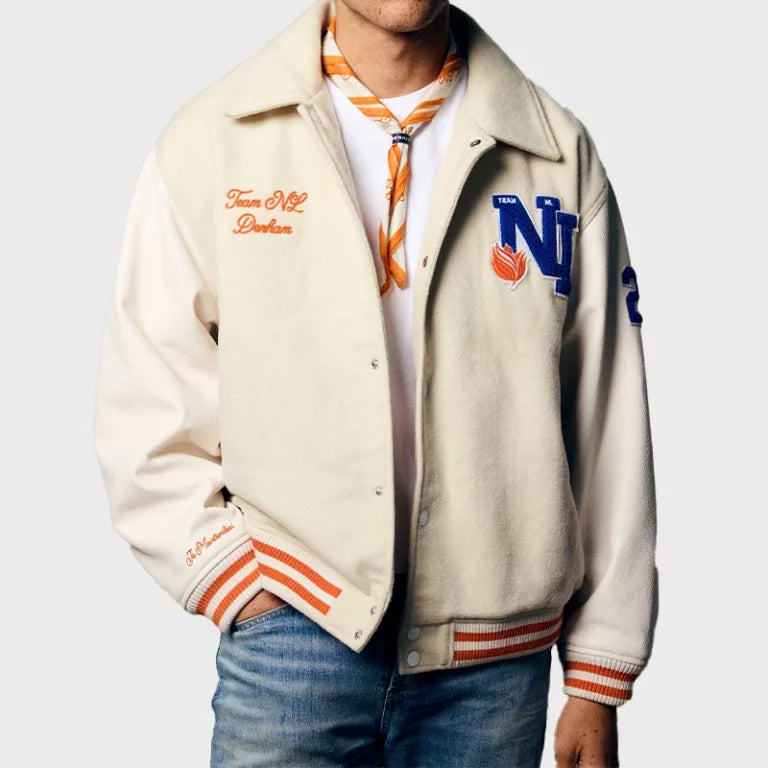 TeamDenhamNetherlandsParisOlympicsVarsityJacket