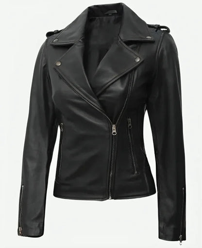 TheBoysS03KimikoMiyashiroBlackLeatherJacket