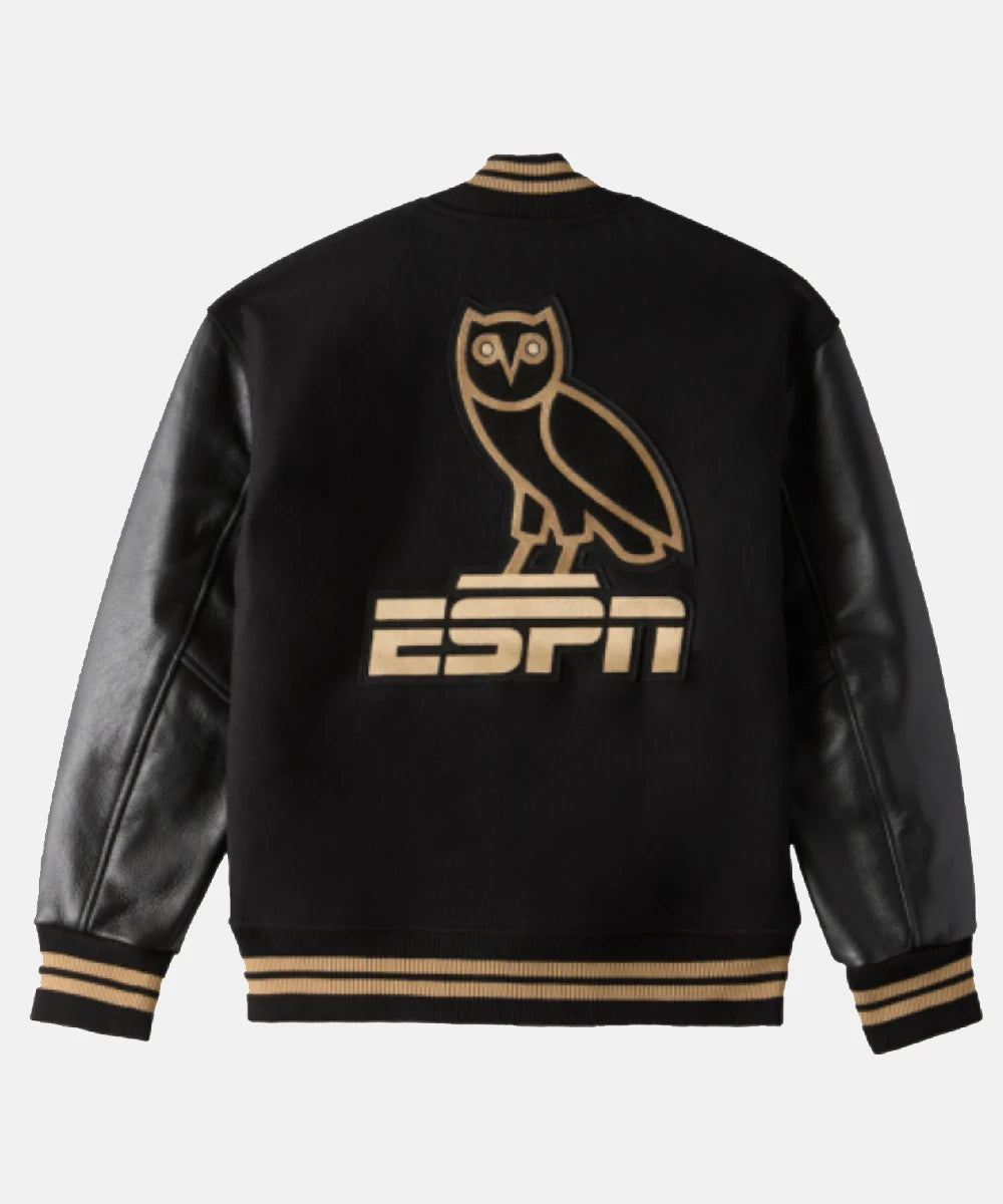 TheDrakeOVOESPN2024NBAFinalsVarsityJacket