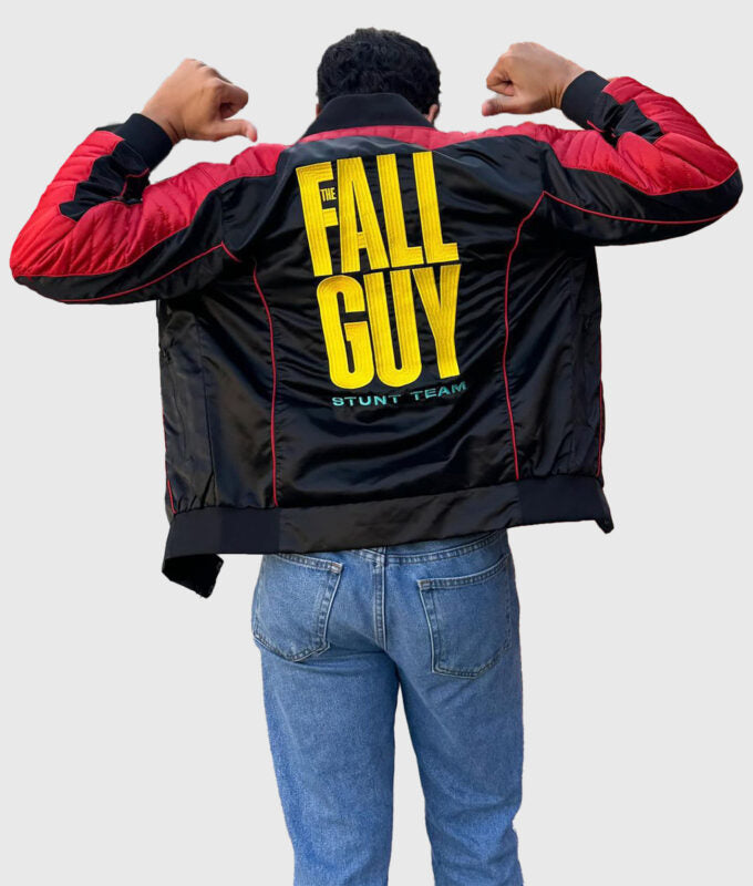 The Fall Guy Stunt Team Bomber Jacket