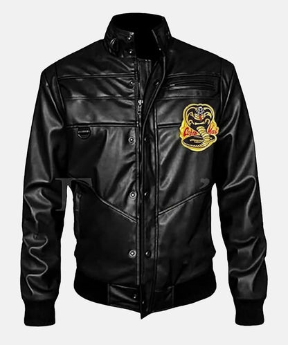 TheKarateKidCobraKaiBlackLeatherJacket