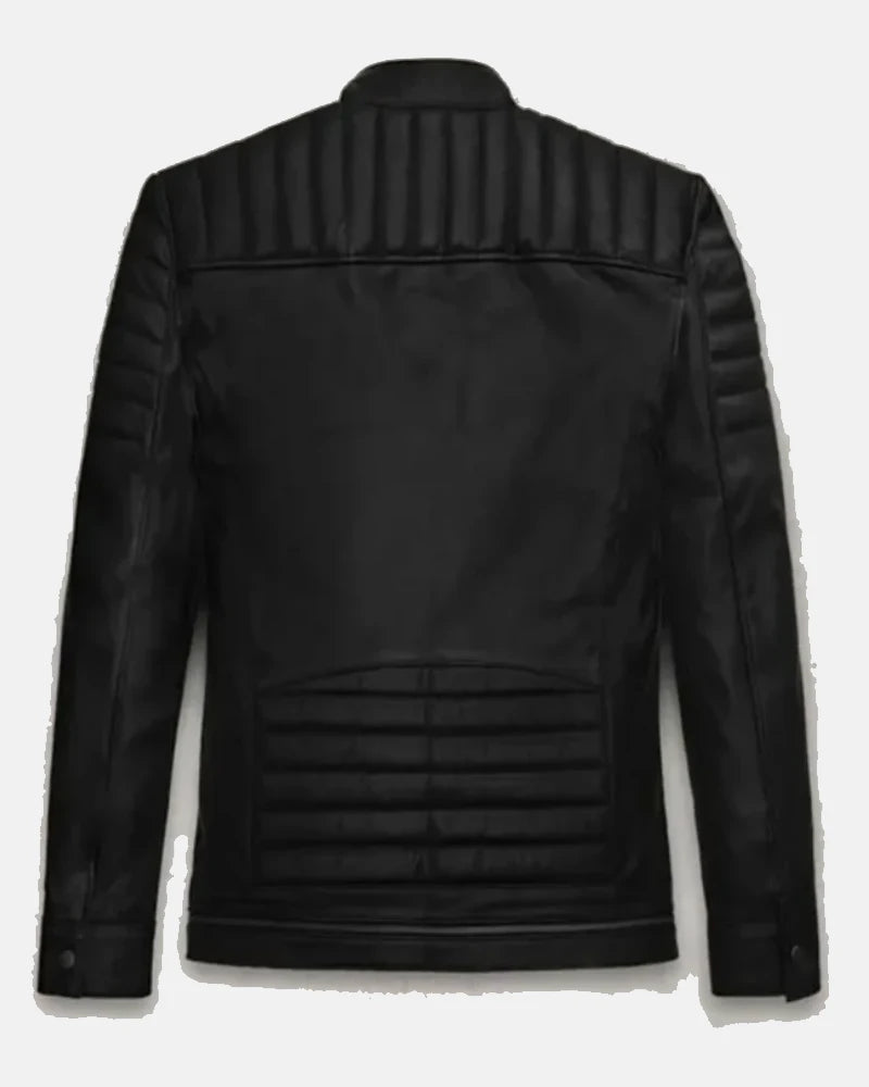 TopGAndrewTateBlackLeatherJacket