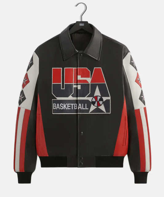 USABasketballLeatherJacket