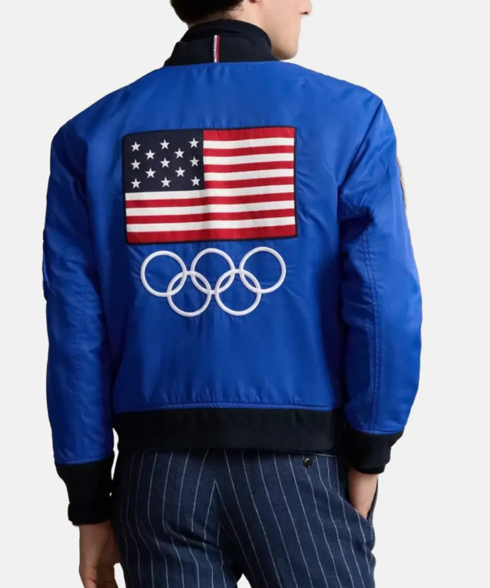 USAOlympicReversibleBomberJacket