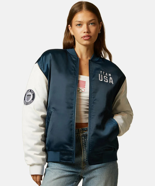 USAWomenTeamOlympic2024BomberJacket