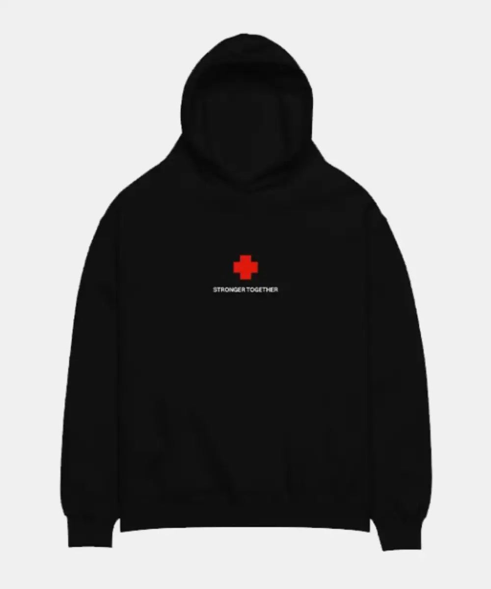 UnisexLAFiresCharityHoodieBlackForSale