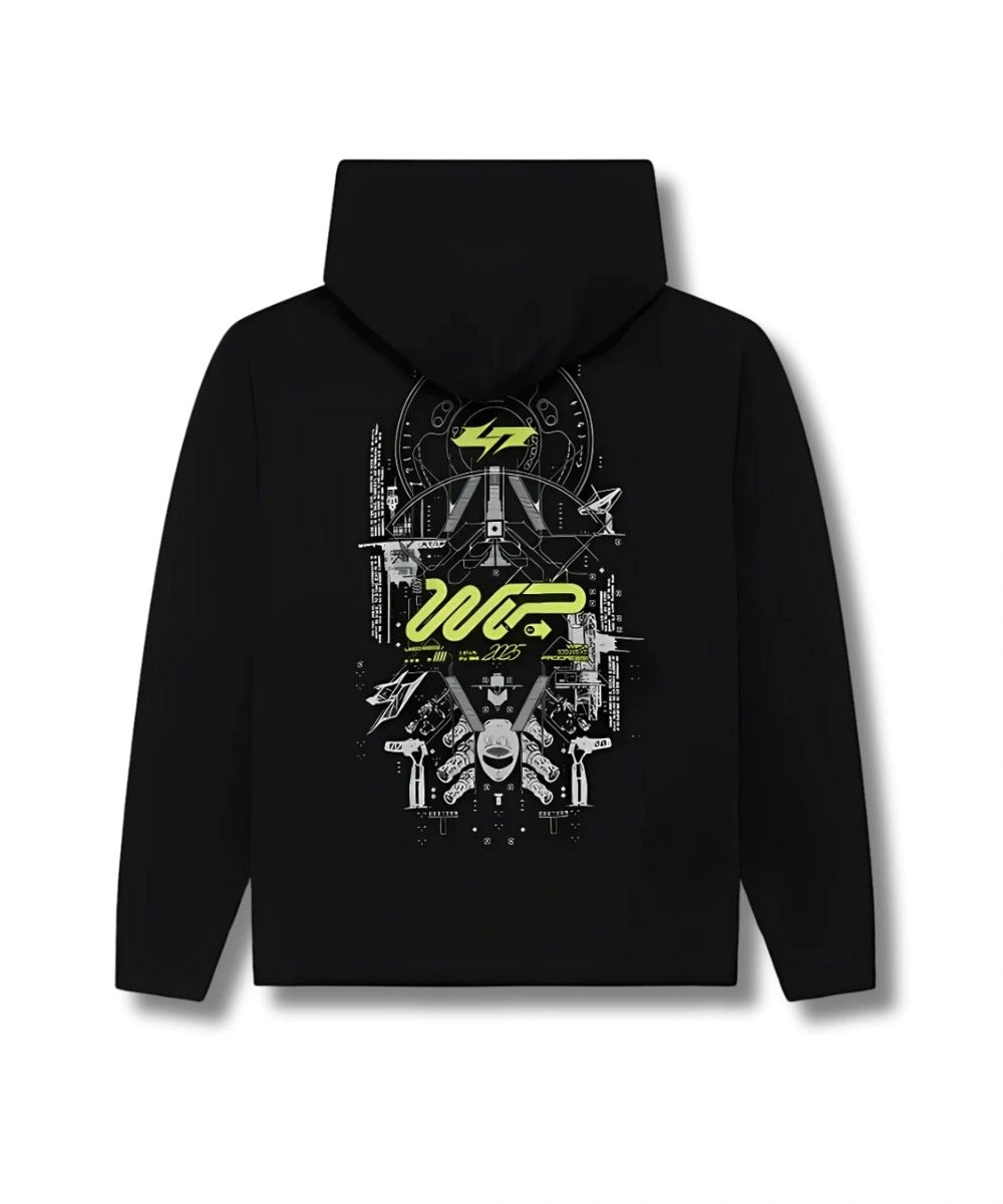 Unisex Lando Norris Radar Hoodie Black