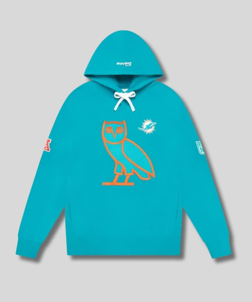 Unisex OVO x NFL Miami Dolphins Hoodie