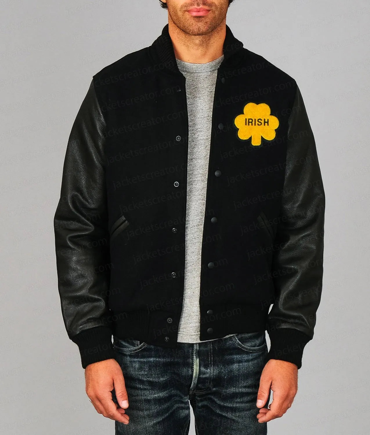 UniversityOfNotreDameRudyIrishBomberJacket