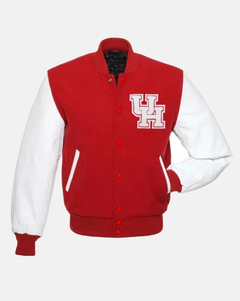 University of Houston Red Varsity Jacket