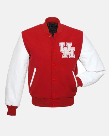 University of Houston Red Varsity Jacket