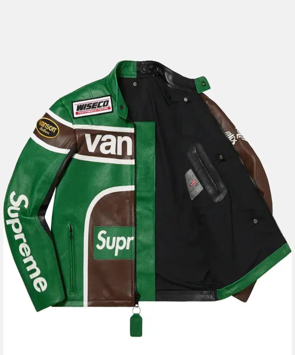 VansonSupremeYohjiYamamotoLeatherBikerJacket