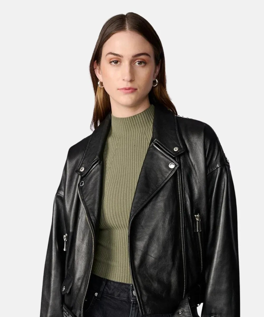 Victoria Moto Leather Jacket