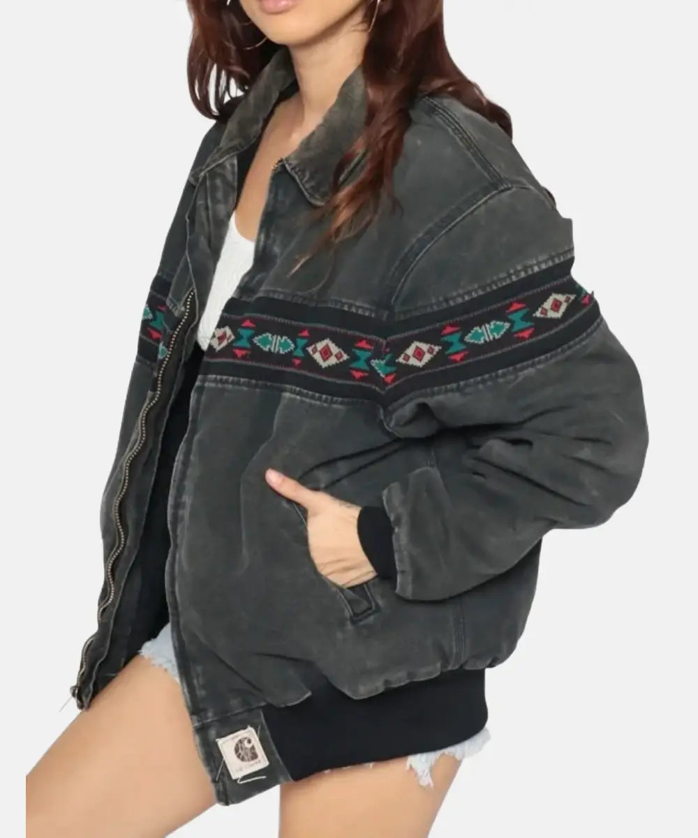 VintageCarharttAztecJacket