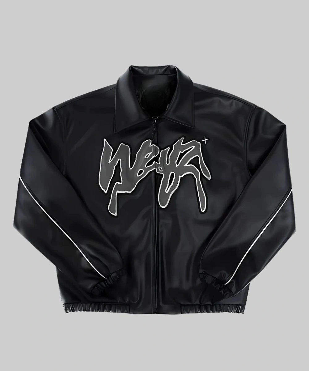 Weyz PU-Leather Jacket Black