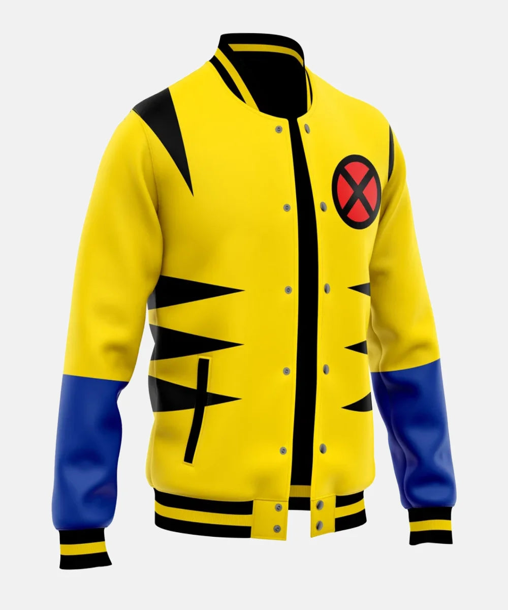 Wolverine X-Men Varsity Jacket