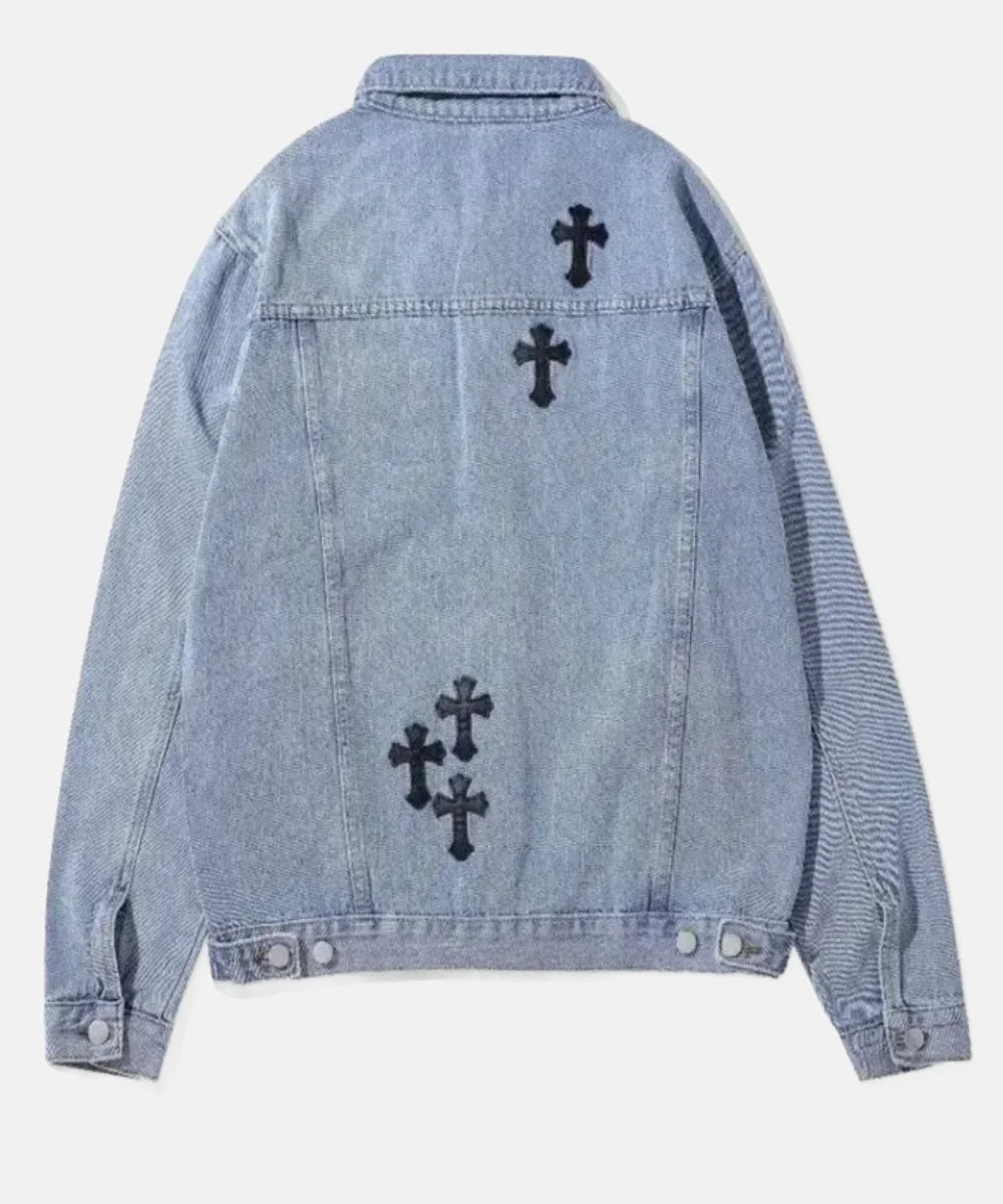 WomenChromeHeartsDenimJacket