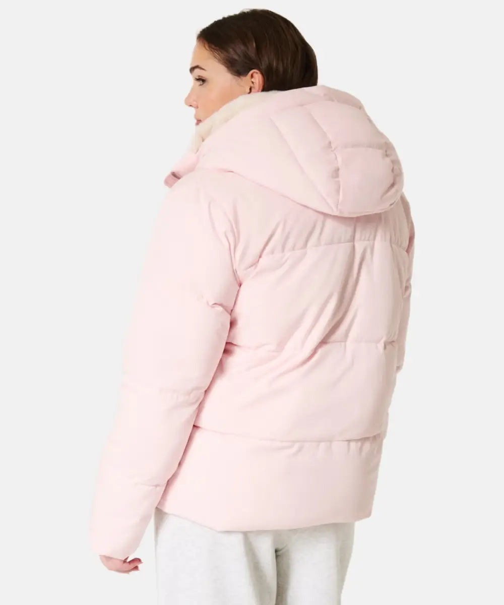 Pink hollister jacket store