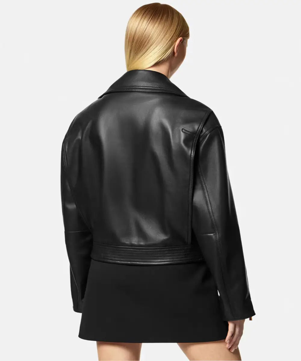 Women_sVersaceBlackLeatherMotorcycleCropJacket