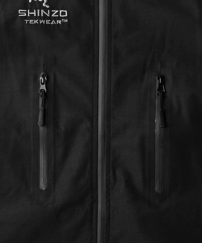 Womens Shizen 3L Technical Waterproof Black Jacket